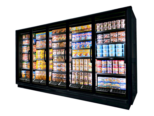 Zero Zone RVLC30 Left Hinge Commercial Display Refrigerator
